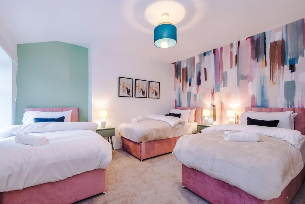 5 Bed Salford Sanctuary Retreat Villa Manchester Kültér fotó