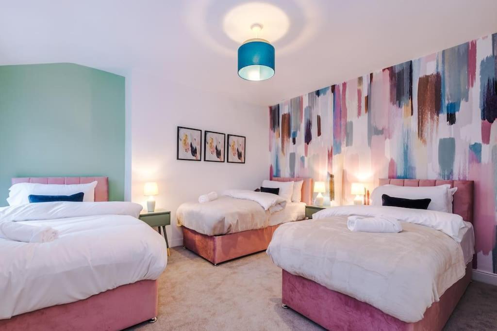 5 Bed Salford Sanctuary Retreat Villa Manchester Kültér fotó
